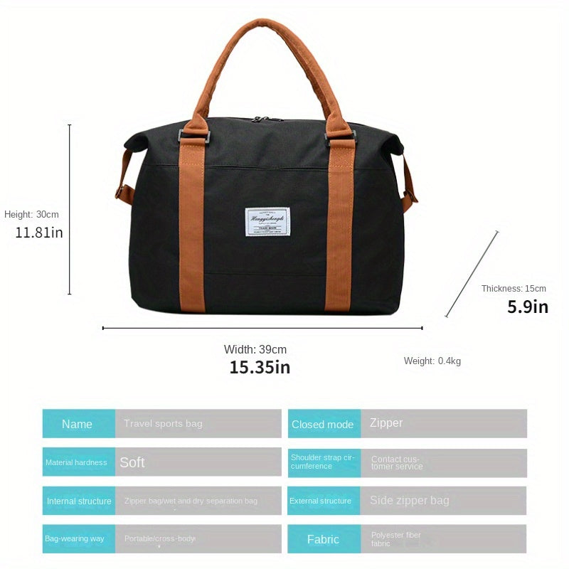 Lightweight Sports Handbag Large Capacity Duffle Bag