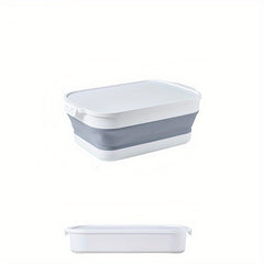Folding Plastic Storage Box Car Trunk Organizer with Cover