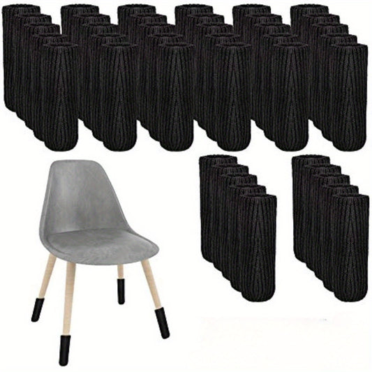 Chair Leg Socks Chair Leg Protectors For Hardwood Floors - 40pcs