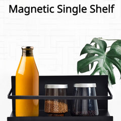 1pc Refrigerator Rack Iron Punch Spice Rack Japanese Style