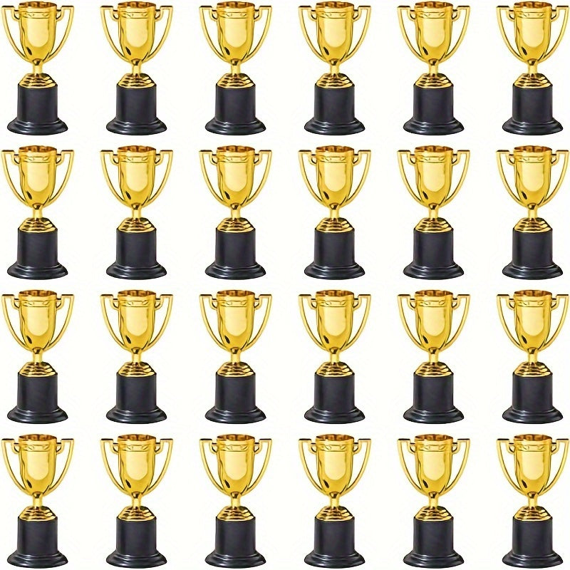 20pcs Plastic Mini Trophies For Party Props Rewards Competitions
