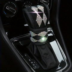 Crystal Car Set - Mirror, Seat Belt, Handbrake, Gear, Door Handle Cover