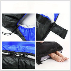 Winter Thickened Thermal Sleeping Bag Envelope for Outdoor Camping