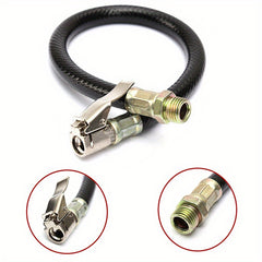 Clamp-Type Inflation Hose for Vehicles & Bikes