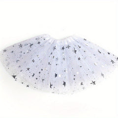 Mesh Skirt Dance Party Half Body Skirt
