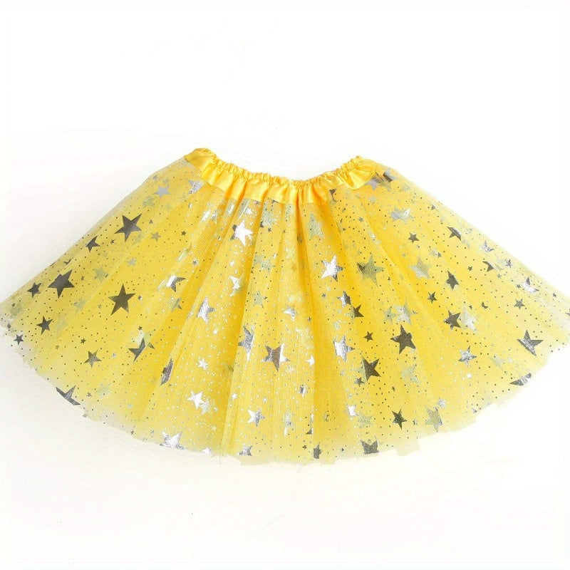 Mesh Skirt Dance Party Half Body Skirt