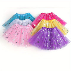 Mesh Skirt Dance Party Half Body Skirt