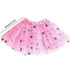 Mesh Skirt Dance Party Half Body Skirt