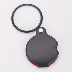 50mm Mini Leather Magnifying Glass for Easy Reading
