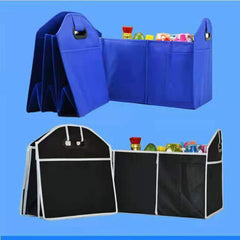 Car Trunk Organizer 3 Compartments Waterproof Storage Bag for SUV