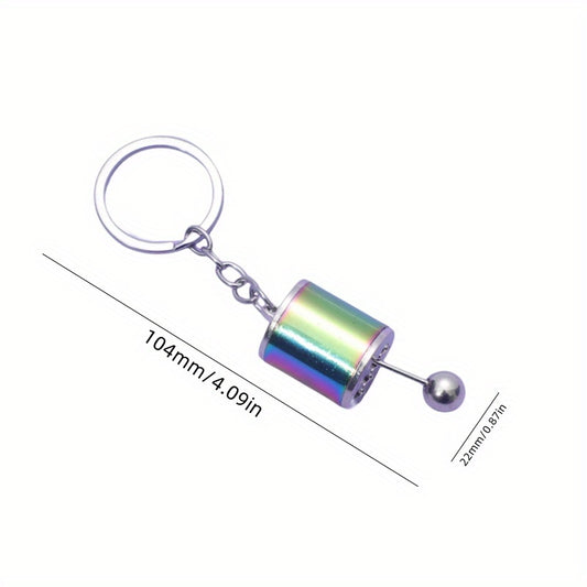 Car Gear Lever Pendant Key Chain for Car Key Decor