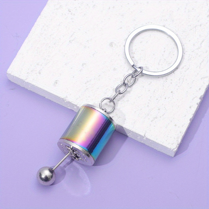 Car Gear Lever Pendant Key Chain for Car Key Decor