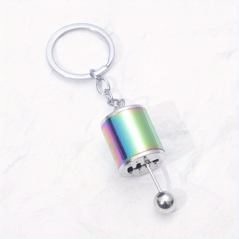Car Gear Lever Pendant Key Chain for Car Key Decor