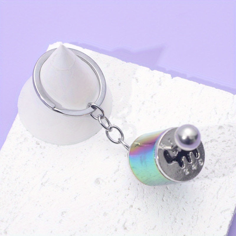 Car Gear Lever Pendant Key Chain for Car Key Decor