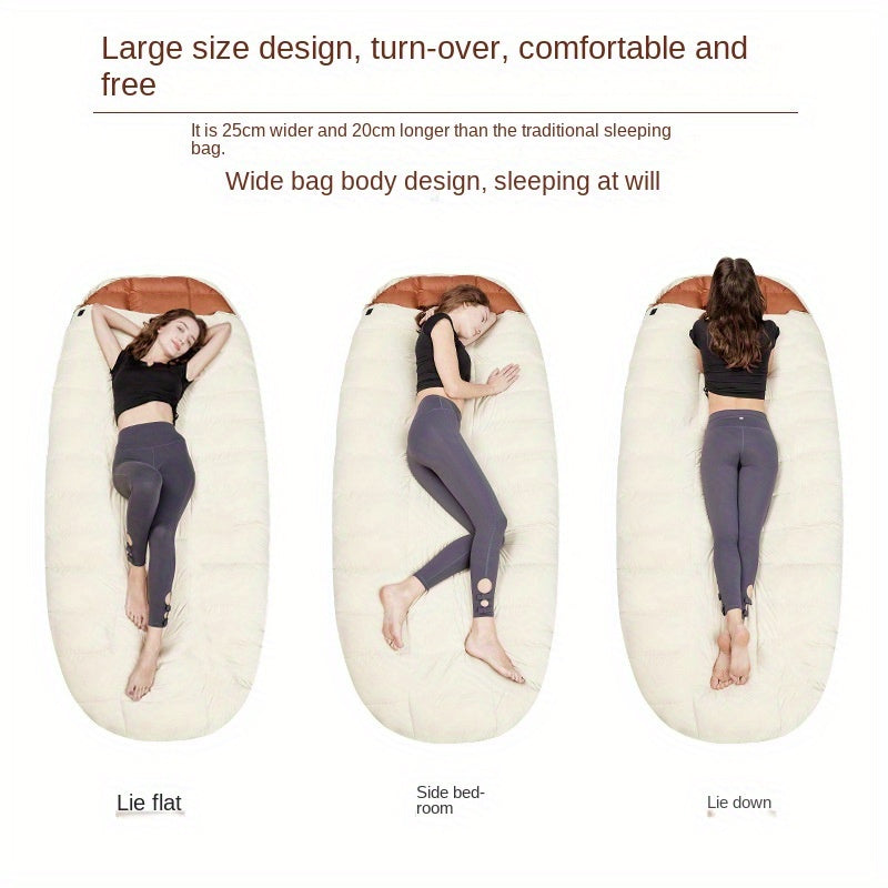 All Season Feather Sleeping Bag Egg Style C
