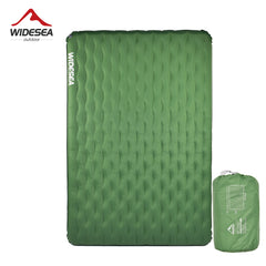 Double Inflatable Mattress Outdoor Sleeping Pad Ultralight Tent Travel Cushion
