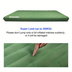 Double Inflatable Mattress Outdoor Sleeping Pad Ultralight Tent Travel Cushion