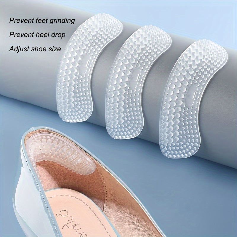 2pcs Silicone Insoles For High Heels