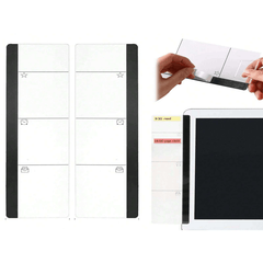 2pcs Office Desk Accessories Monitor Memo Board Sticky Note Holder