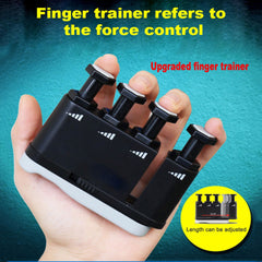 Finger Exerciser Hand Grip for Piano & Guitar Practice - Strength Trainer