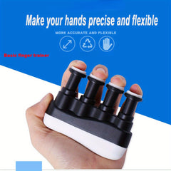 Finger Exerciser Hand Grip for Piano & Guitar Practice - Strength Trainer