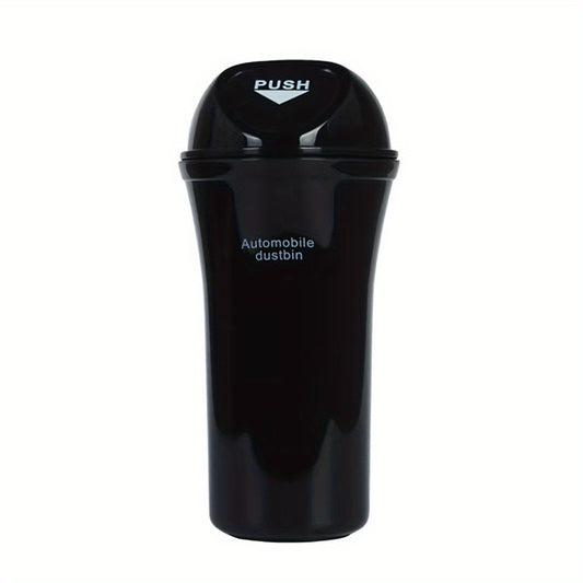 Car Trash Can With Flip Lid Car Garbage Cup