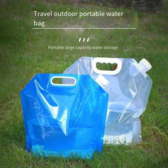Large Capacity Foldable Water Bag for Outdoor Activities