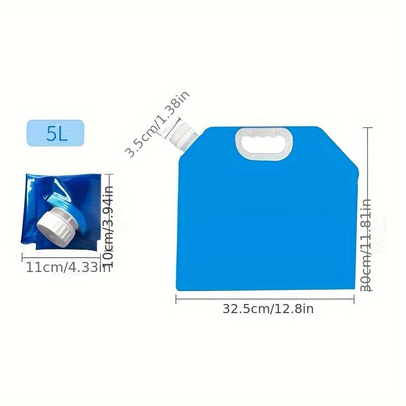Large Capacity Foldable Water Bag for Outdoor Activities