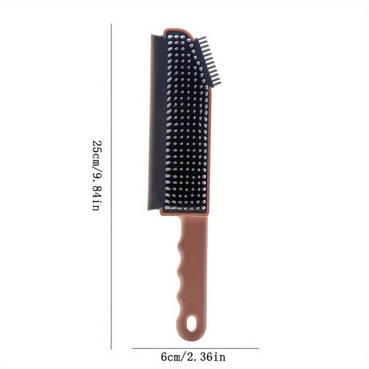3-in-1 Kitchen Silicone Cleaning Brush & Bathroom Scraper