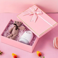Pink With Bow Gift Packaging Box For Birthday Holiday Party
