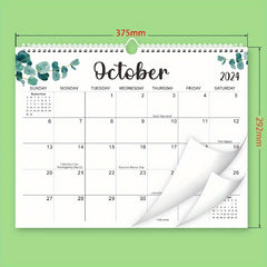 Modern YO Coil Wall Calendar Desk Schedule Notes