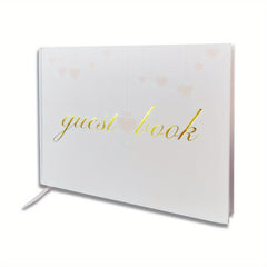 Guest Book 24 X 18 Hardcover Book Foil Stamping Letter
