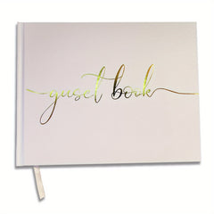 Guest Book 24 X 18 Hardcover Book Foil Stamping Letter