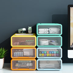 Desktop Shelf Drawer Office Storage Box