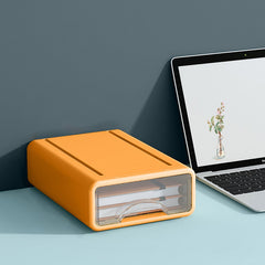 Desktop Shelf Drawer Office Storage Box