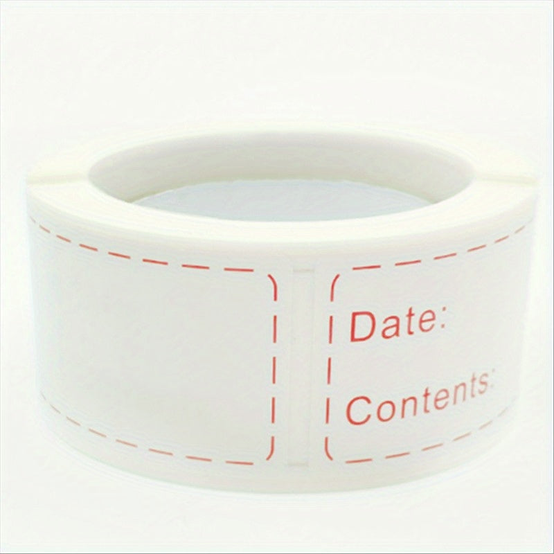 Reusable Freezer Labels for Food Storage Containers & Lids