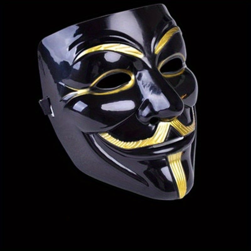 Ghost Dance Street Dance Mask PVC Character Mask Movie Theme V Face Mask