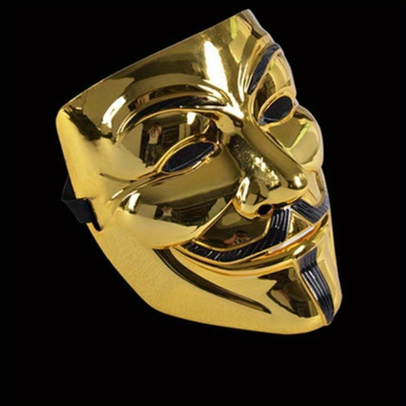 Ghost Dance Street Dance Mask PVC Character Mask Movie Theme V Face Mask