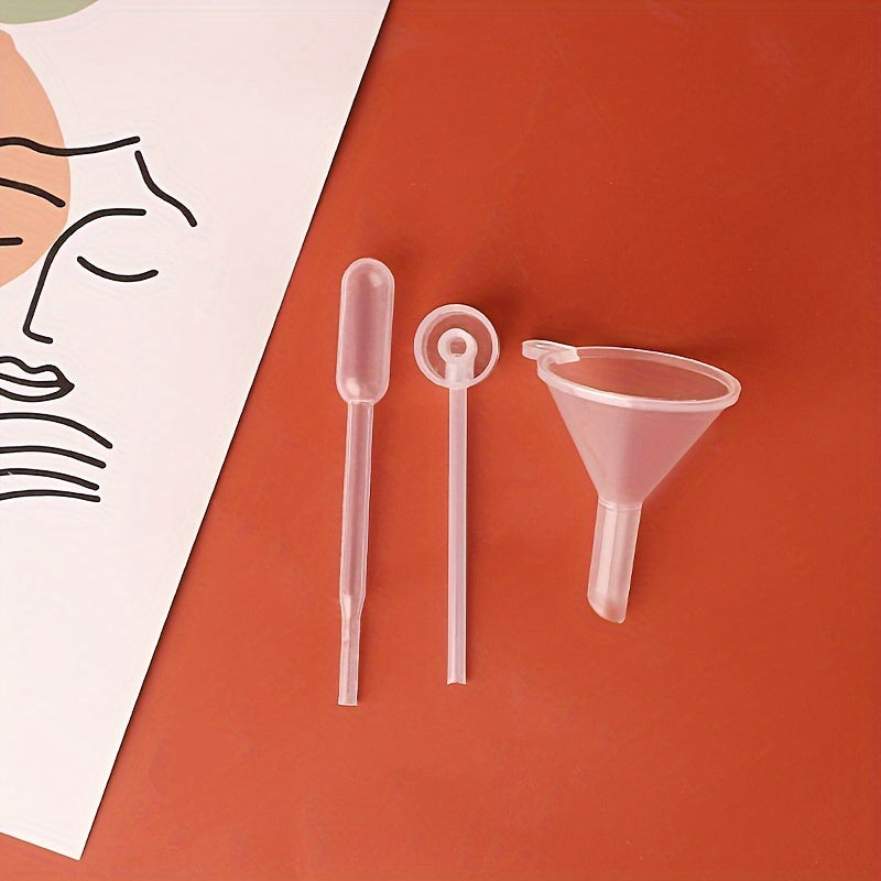 Perfume Refill Kit Funnel Dropper Pump Head Essential Oils 3pcs