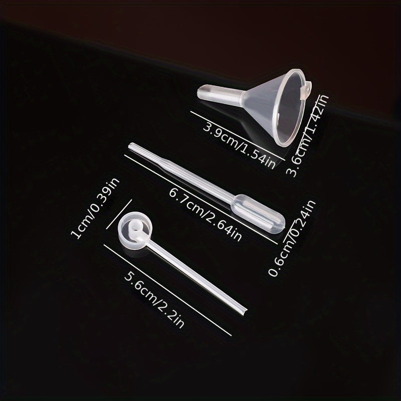 Perfume Refill Kit Funnel Dropper Pump Head Essential Oils 3pcs