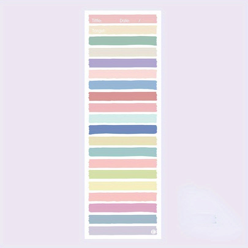 Grid Memo Plan Sticky Note Book 2 Packs