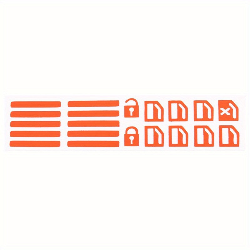 Luminous Car Door Window Lift Button Sticker Car Styling