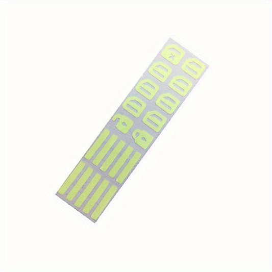 Luminous Car Door Window Lift Button Sticker Car Styling
