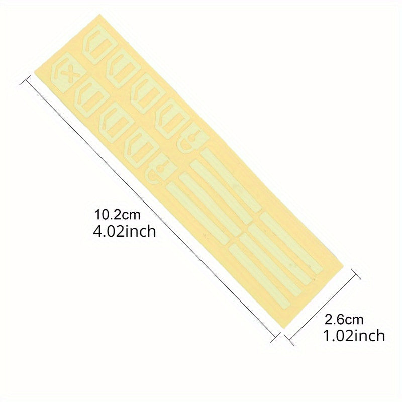 Luminous Car Door Window Lift Button Sticker Car Styling