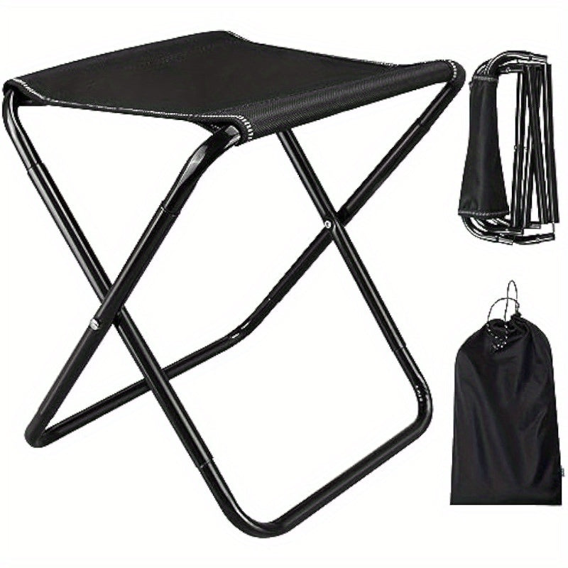 Portable Folding Camping Stool with Carry Bag