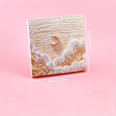 4pcs 200 Sheets Landscape Sticky Notes with Bottoming Material