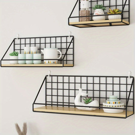 Wall Mounted Bathroom Shelves Storage Rack Shower Holder