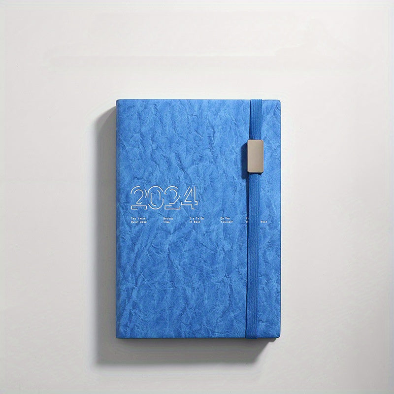 A5 PU 365 Days Schedule Book Notepad