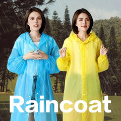 Portable Raincoat for Women & Men - Stay Dry & Stylish