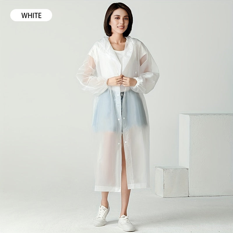 Portable Raincoat for Women & Men - Stay Dry & Stylish